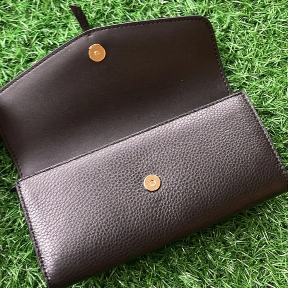 Kate Spade Marti Large Slim Flap Wallet Black - Picture 4 of 16